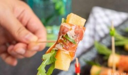 吃火腿配蜜瓜,夏日清新美食新体验