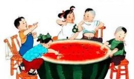 父母围观吃瓜图片,父母眼中的亲子互动新风尚